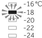 HAIER A3FE635CGJE - A3FE635CMJ - Réglage de la température du réfrigérateur - 2