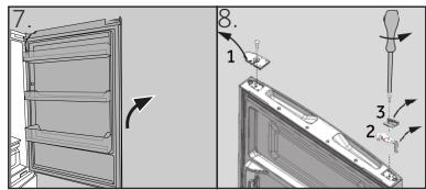 HAIER A3FE635CGJE - A3FE635CMJ - Étapes de montage (fig. 10.9): - 4