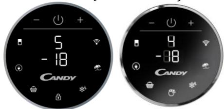 CANDY CMGN6184BN - RUNDT DISPLAY (HVIS TILSTEDE) - 1