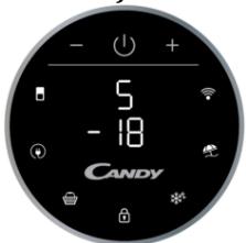 CANDY CMGN6184BN - DISPLAY ROUNDED (SOLO SU ALCUNI MODELLI) - 1