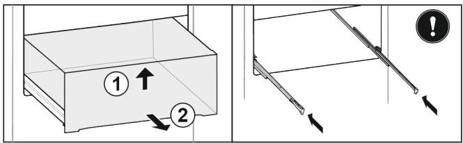LIEBHERR IRBPDI5170 - Fully extendible glass drawer: - 1