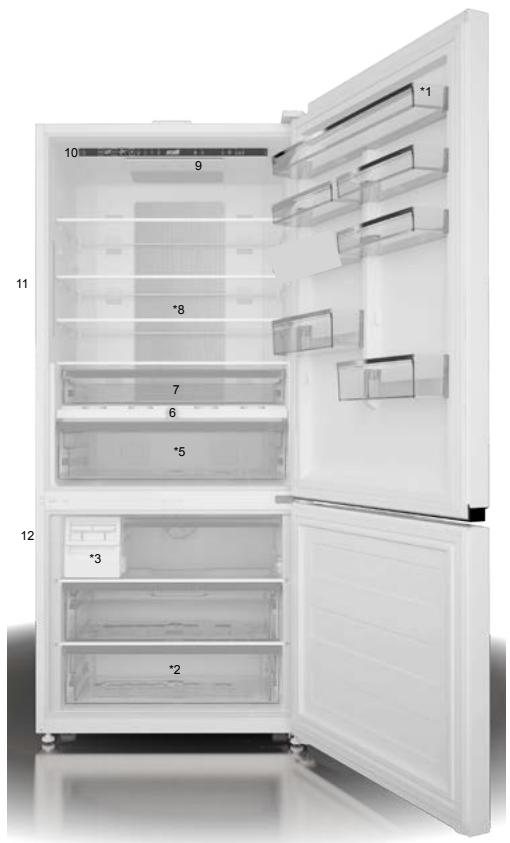 BEKO RCNE720E3VZXPN - 2Uw koelkast - 2