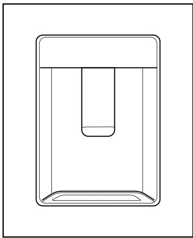 BEKO RCNE720E3VZXPN - Gebruik van de waterdispenser (Deze functie is optioneel) - 1