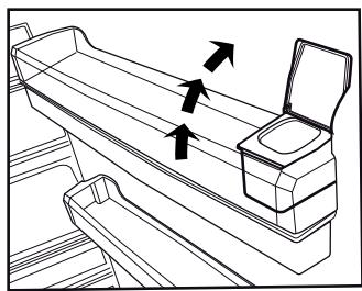BEKO RCNE720E3VZXPN - Remplir le réservoir d'eau de la fontaine frigorifique - 2
