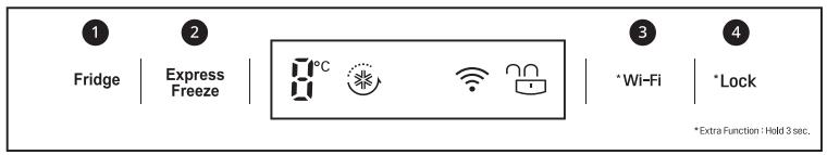 LG GTB744PZHZD - Control Panel 1: On the Freezer Door*1 - 1