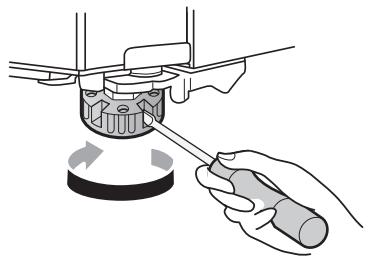 LG GTB744PZHZD - Adjusting the Levelling Leg - 1