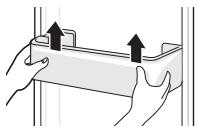 LG GTB744PZHZD - Removing/Refitting the Door Basket - 1