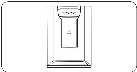 SAMSUNG RF23R62E3SR - Distributeur d'eau/de glaçons - 1