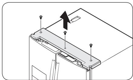 SAMSUNG RF23R62E3SR - Démontage des portes du réfrigérateur - 1