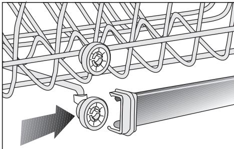 BEKO TDFV15315W - Réglage en hauteur du panier vide - 3
