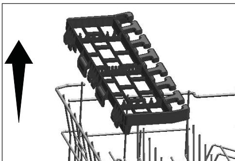 BEKO TDFV15315W - Grille de service multifonction du panier supérieur - 2
