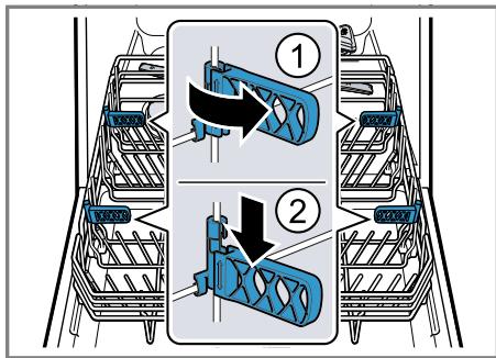 BALAY 3VF6660SA - Using the baking tray holder - 1