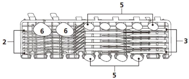 BOMANN GSPE 7415 VI E - Cutlery rack - 1