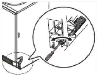 BOMANN GSPE 7415 VI E - Adjusting of the door spring tension - 1