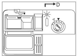 BOMANN GSPE 7415 VI E - When to refill the rinse aid dispenser - 1