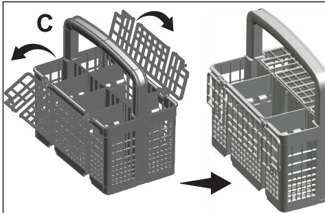 BEKO DIS35023 - Cutlery basket - 2