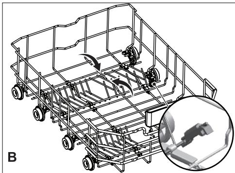BEKO DIS35023 - Collapsible lower basket tines - 2