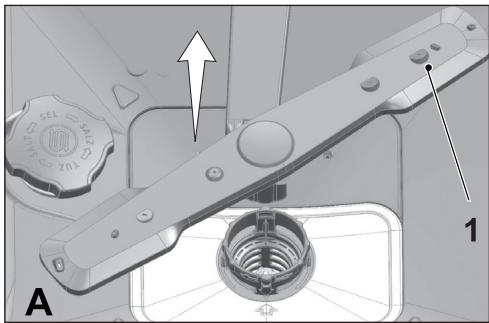 BEKO DIS35023 - Lower impeller - 1