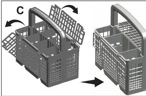BEKO DFS05024X - Cutlery basket - 2