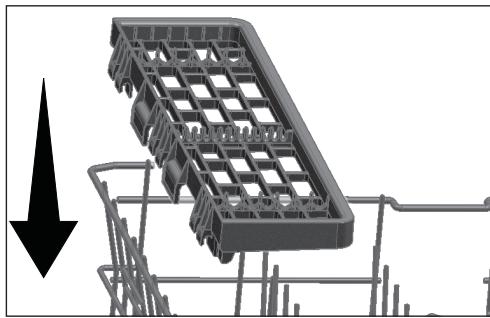 BEKO DFS05024X - Upper basket multipurpose service rack - 3