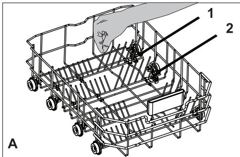 BEKO DIS35020 - Collapsible lower basket tines - 1