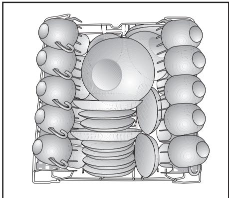 BEKO DIS35020 - Placing the dishes into the dishwasher - 3