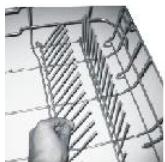 BRANDT VS1010X - Folding Spikes of Lower Basket - 1
