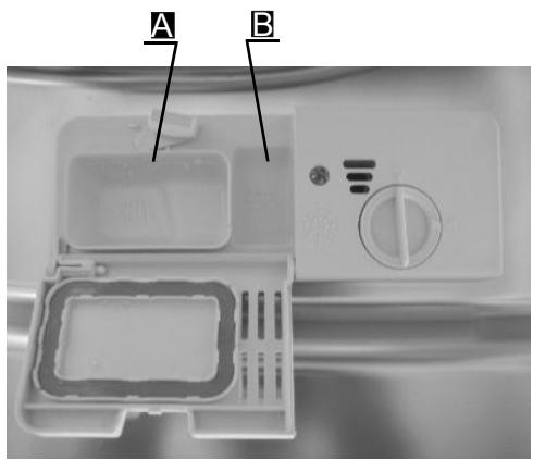 BRANDT VS1010X - Filling the detergent dispenser - 1