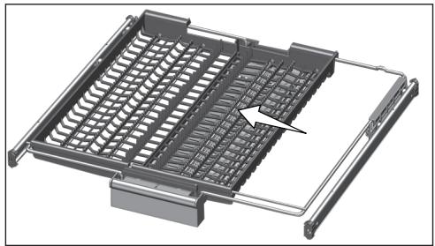 BEKO DSN15420  -  DSN15420X - Upper cutlery basket - 3