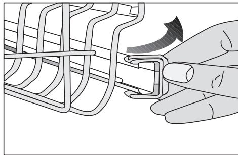 BEKO DSN15420  -  DSN15420X - Empty basket height adjustment - 1