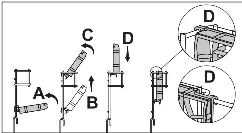BEKO DSN15420  -  DSN15420X - Multi-function/height-adjustable lower basket support - 5