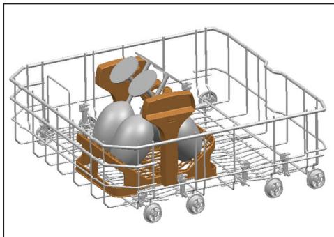 BEKO DSN15420  -  DSN15420X - Special Glass Holder - 1