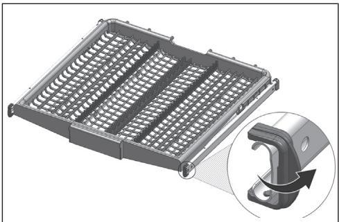BEKO DSN15420  -  DSN15420X - Upper cutlery basket - 1