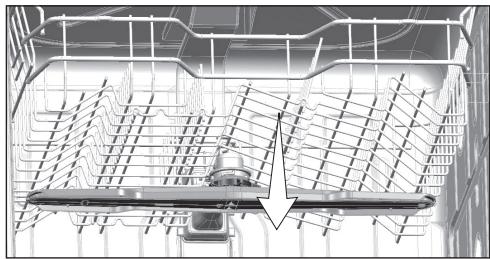 BEKO DSN15420  -  DSN15420X - upper propeller - 2