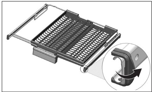 BEKO DSN15420  -  DSN15420X - Upper cutlery basket - 4