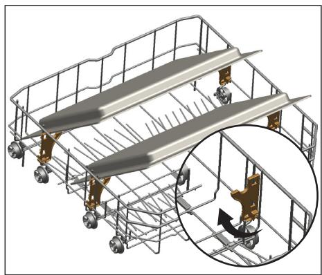 BEKO DSN15420  -  DSN15420X - Drip tray support - 1