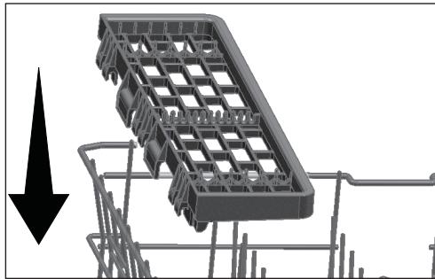 BEKO DSN15420  -  DSN15420X - Upper basket multifunction support - 3