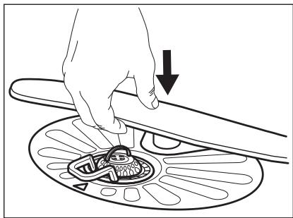 ELECTROLUX ESA47310SX - ESA47310SW - Cleaning the lower spray arm - 3