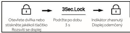 HAIER HCR7918EIMP - Zamknutí/odemknutí panelu - 2
