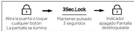 HAIER HCR7918EIMP - Panel de bloqueo/desbloqueo - 2