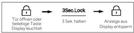 HAIER HCR7918EIMP - Bedienfeld verriegeln/entsperren - 2