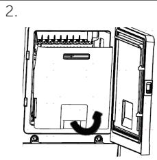 HAIER HCR7918EIMP - Removing/Refitting the ice storage bin - 2