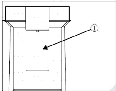 HAIER HCR7918EIMP - Utilisation du distributeur de glaçons et d'eau - 1