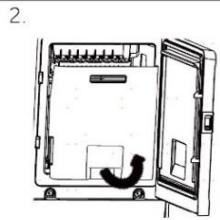 HAIER HCR7918EIMP - Rimozione/rimontaggio del contenitore del ghiaccio - 2