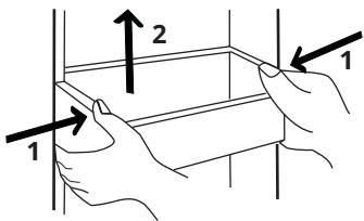 IKEA VINTERKALL - Storage of food in the refrigerator compartment - 1