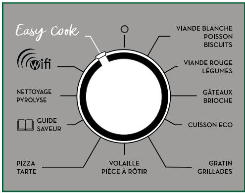 SAUTER SOP6612LX - La fonction easy cook - 1