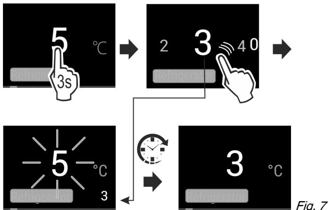 LIEBHERR ICNDI5173  -  ICNDI5173-20 -   -   -   -   -   -   -  ICNdi 5173-20 - Setting the temperature - 1