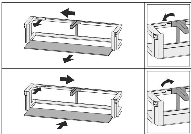 LIEBHERR ICNDI5173  -  ICNDI5173-20 -   -   -   -   -   -   -  ICNdi 5173-20 - The door rack can be taken apart for cleaning. - 1