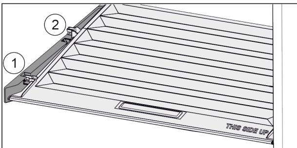 LIEBHERR ICNDI5173  -  ICNDI5173-20 -   -   -   -   -   -   -  ICNdi 5173-20 - Removing the compartment cover - 1