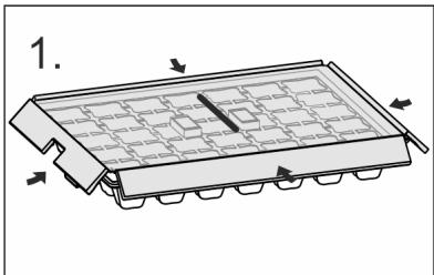 LIEBHERR ICNDI5173  -  ICNDI5173-20 -   -   -   -   -   -   -  ICNdi 5173-20 - Ice cube tray with cover* - 1
